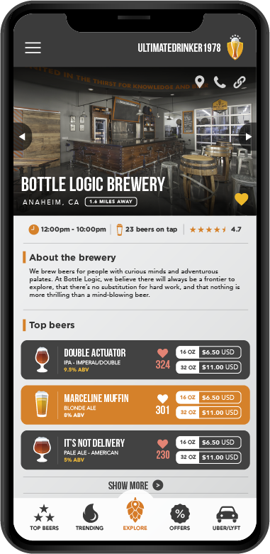 Hops Brewery App