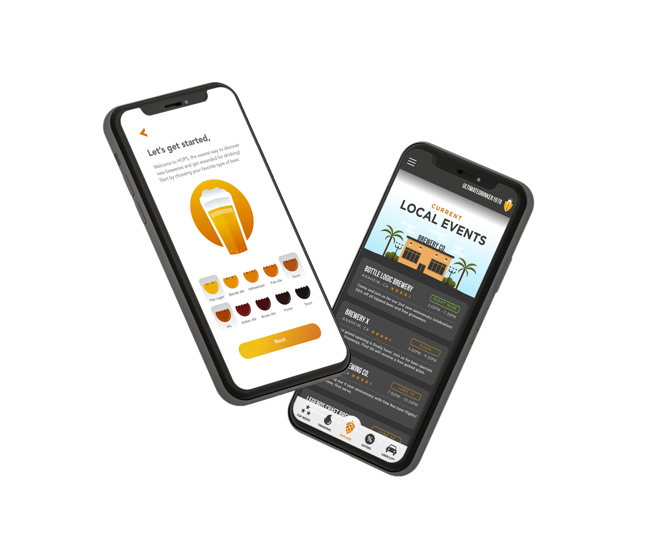 Hops Brewery App