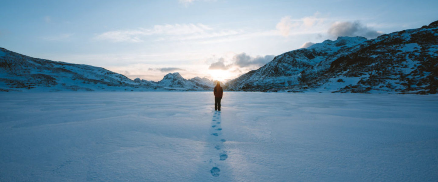 Footprints in the Snow